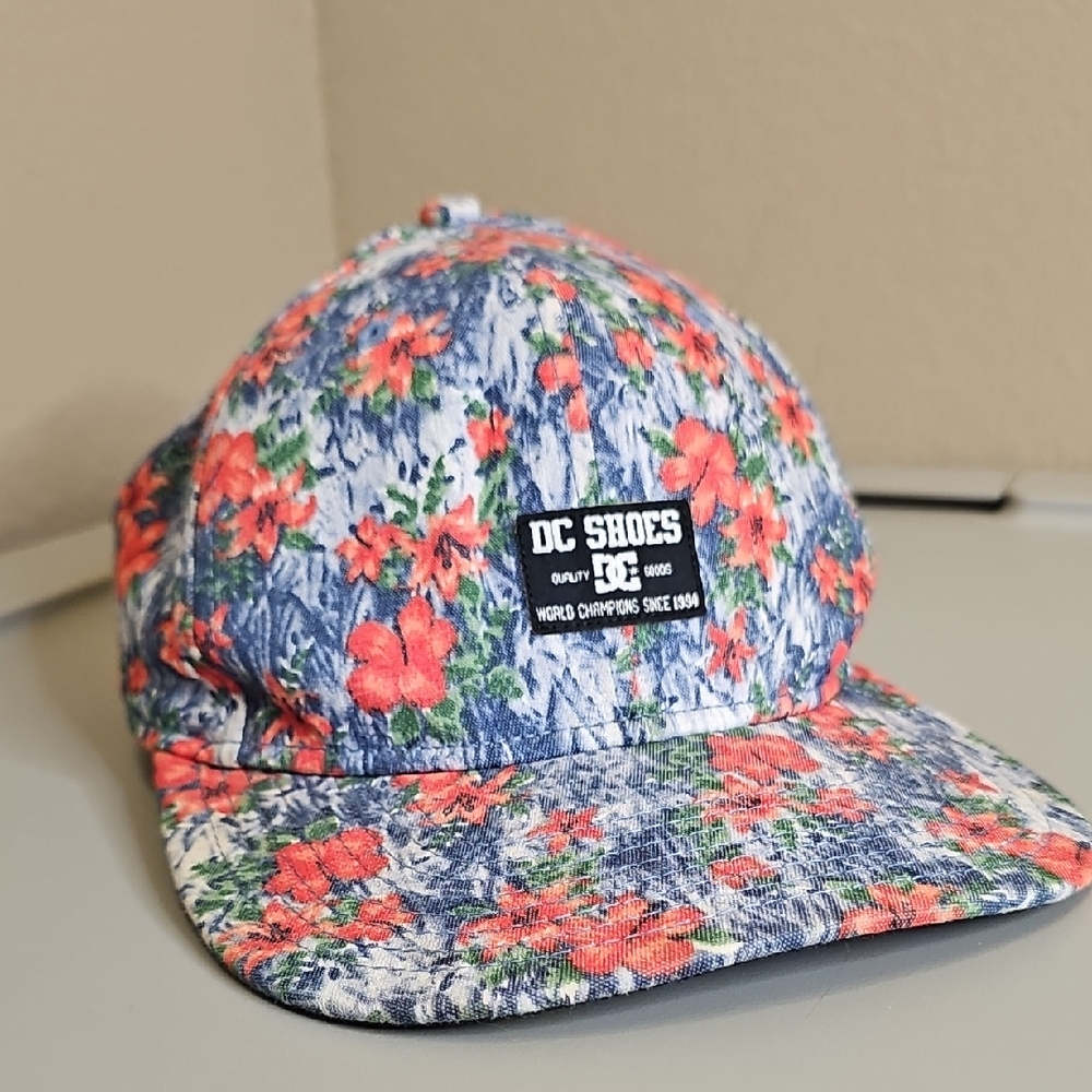 DC Shoes Multicolor Floral Trucker Hat